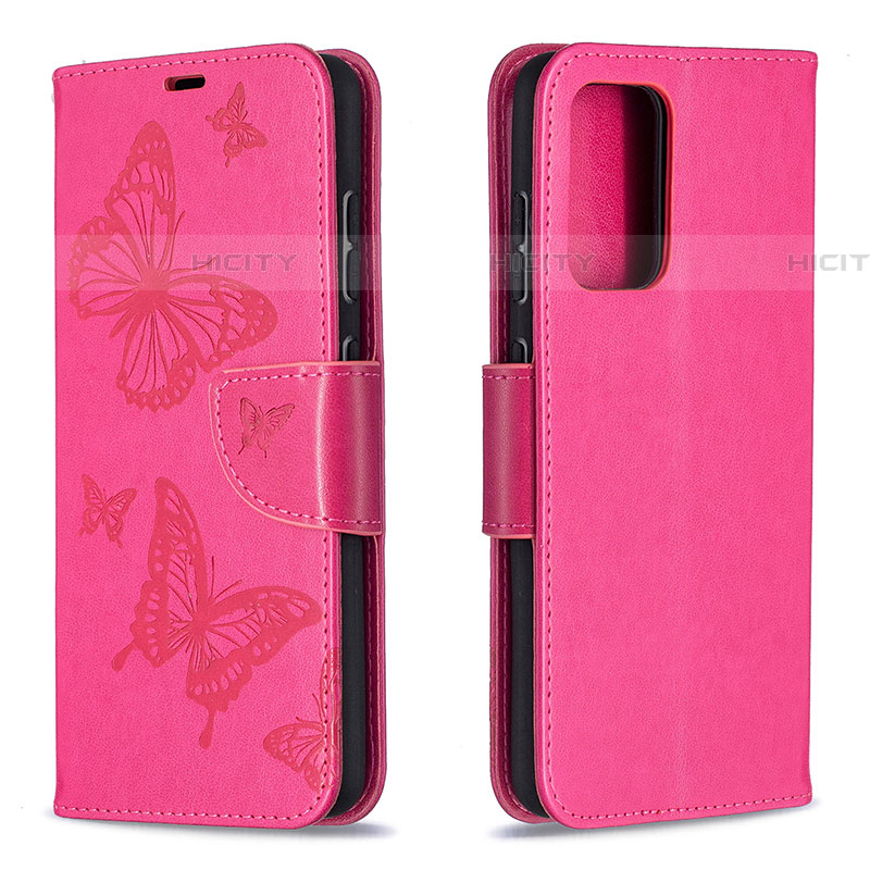 Coque Portefeuille Papillon Livre Cuir Etui Clapet B01F pour Samsung Galaxy A52 4G Plus