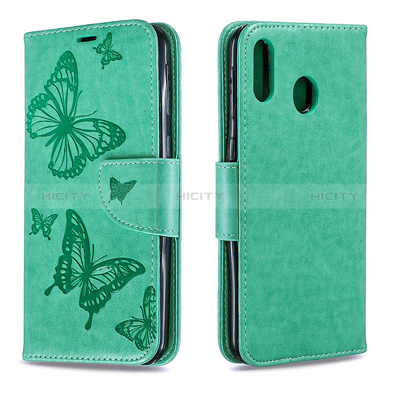 Coque Portefeuille Papillon Livre Cuir Etui Clapet B01F pour Samsung Galaxy M20 Plus