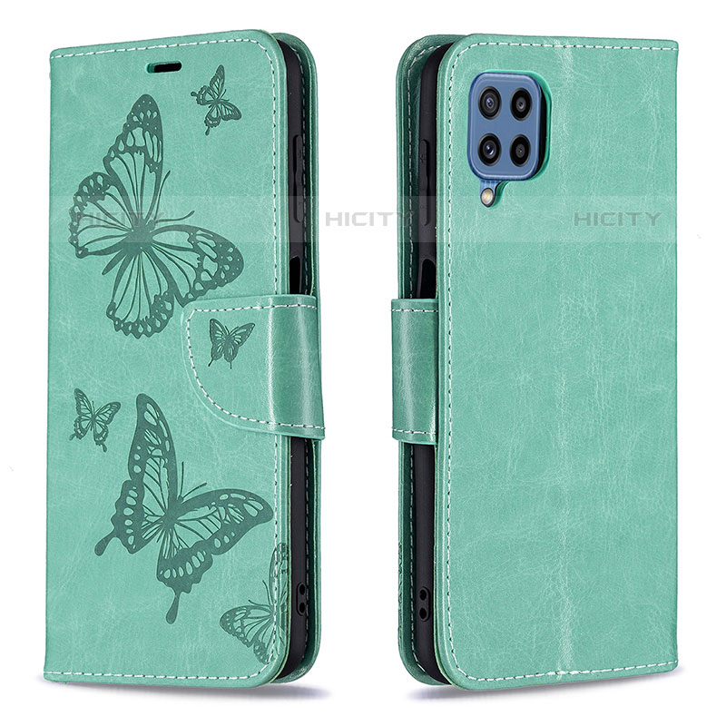 Coque Portefeuille Papillon Livre Cuir Etui Clapet B01F pour Samsung Galaxy M32 4G Plus