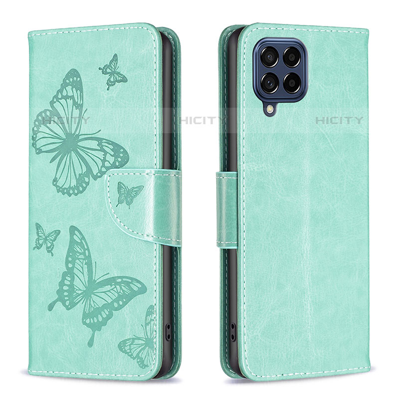 Coque Portefeuille Papillon Livre Cuir Etui Clapet B01F pour Samsung Galaxy M53 5G Plus