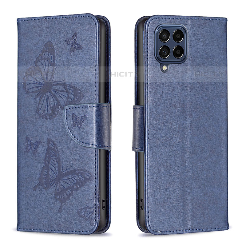 Coque Portefeuille Papillon Livre Cuir Etui Clapet B01F pour Samsung Galaxy M53 5G Plus