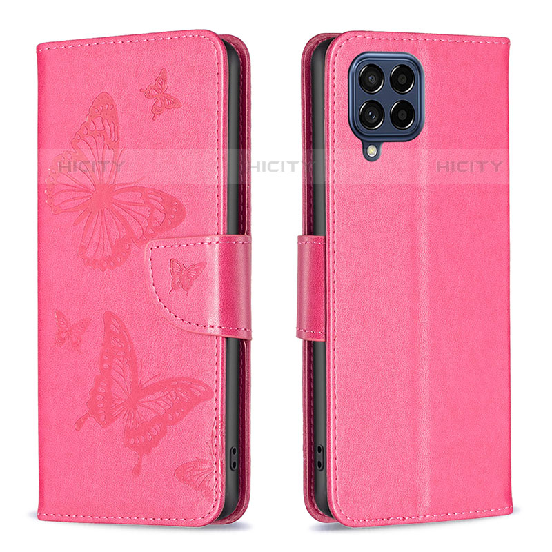 Coque Portefeuille Papillon Livre Cuir Etui Clapet B01F pour Samsung Galaxy M53 5G Plus