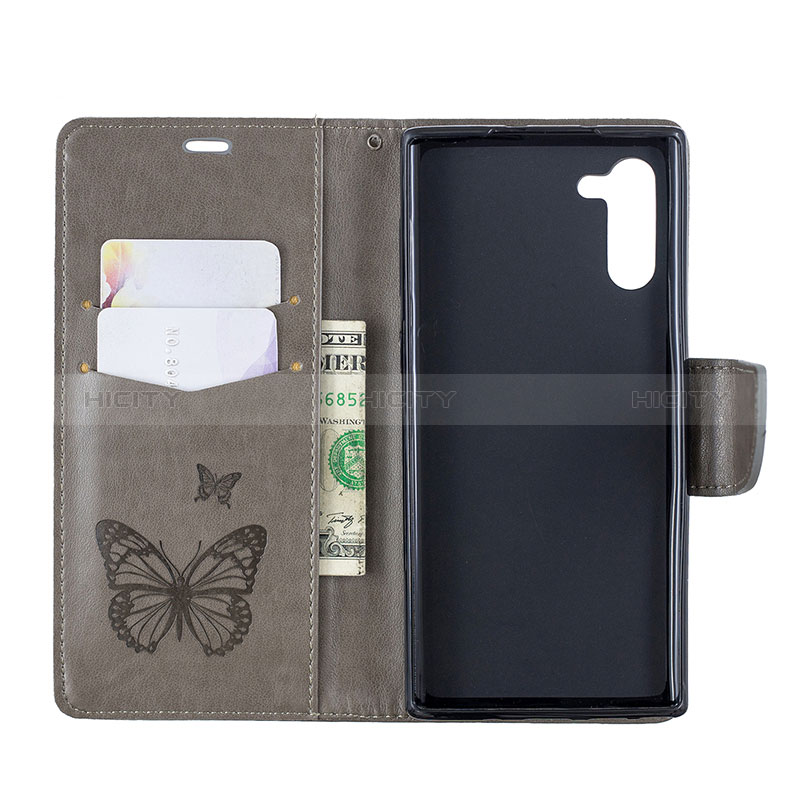 Coque Portefeuille Papillon Livre Cuir Etui Clapet B01F pour Samsung Galaxy Note 10 5G Plus