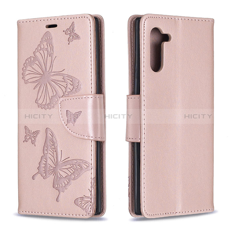 Coque Portefeuille Papillon Livre Cuir Etui Clapet B01F pour Samsung Galaxy Note 10 5G Plus