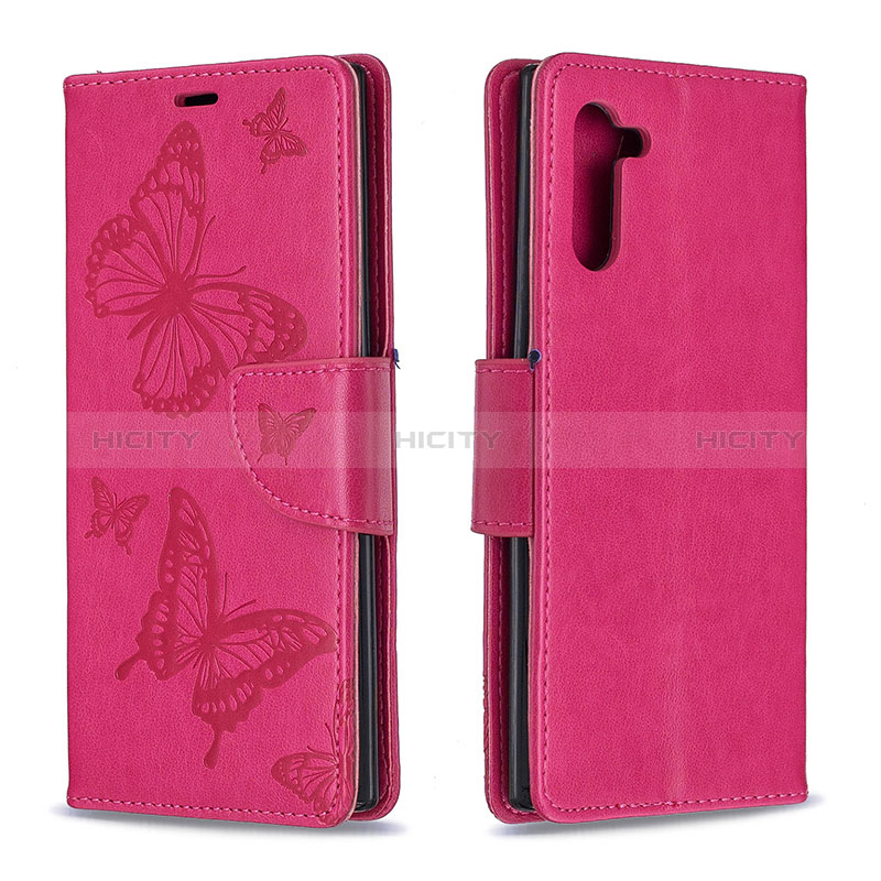 Coque Portefeuille Papillon Livre Cuir Etui Clapet B01F pour Samsung Galaxy Note 10 5G Plus