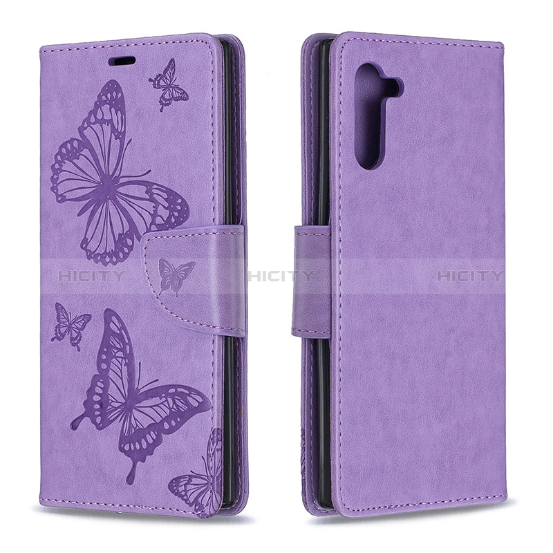 Coque Portefeuille Papillon Livre Cuir Etui Clapet B01F pour Samsung Galaxy Note 10 5G Plus