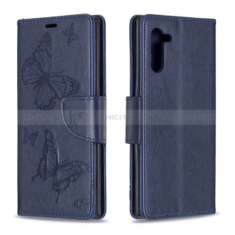 Coque Portefeuille Papillon Livre Cuir Etui Clapet B01F pour Samsung Galaxy Note 10 5G Plus