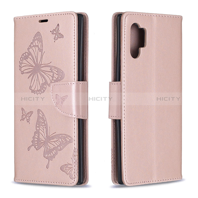 Coque Portefeuille Papillon Livre Cuir Etui Clapet B01F pour Samsung Galaxy Note 10 Plus 5G Plus