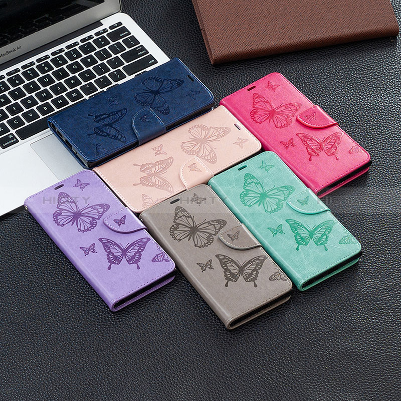 Coque Portefeuille Papillon Livre Cuir Etui Clapet B01F pour Samsung Galaxy Note 20 Ultra 5G Plus