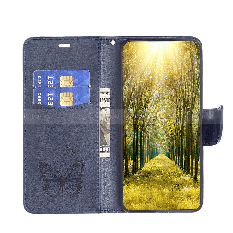 Coque Portefeuille Papillon Livre Cuir Etui Clapet B01F pour Xiaomi Poco C50 Plus