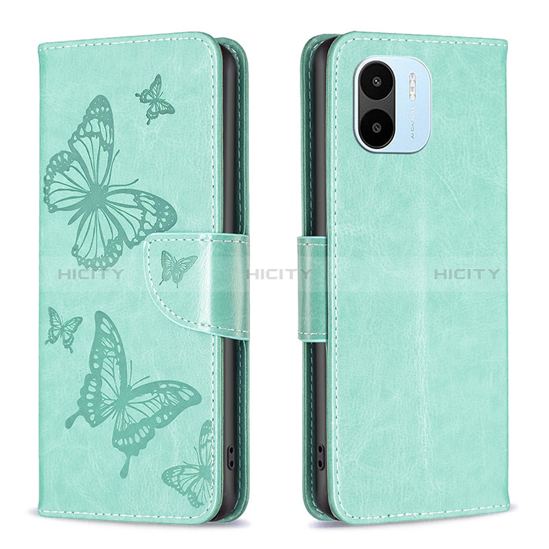 Coque Portefeuille Papillon Livre Cuir Etui Clapet B01F pour Xiaomi Poco C51 Plus