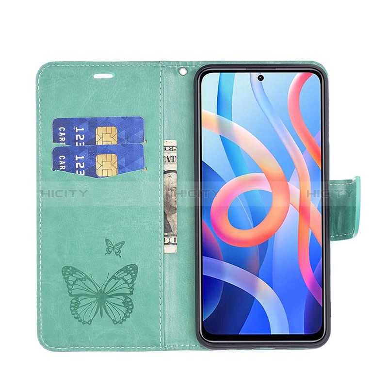 Coque Portefeuille Papillon Livre Cuir Etui Clapet B01F pour Xiaomi Poco M4 Pro 5G Plus