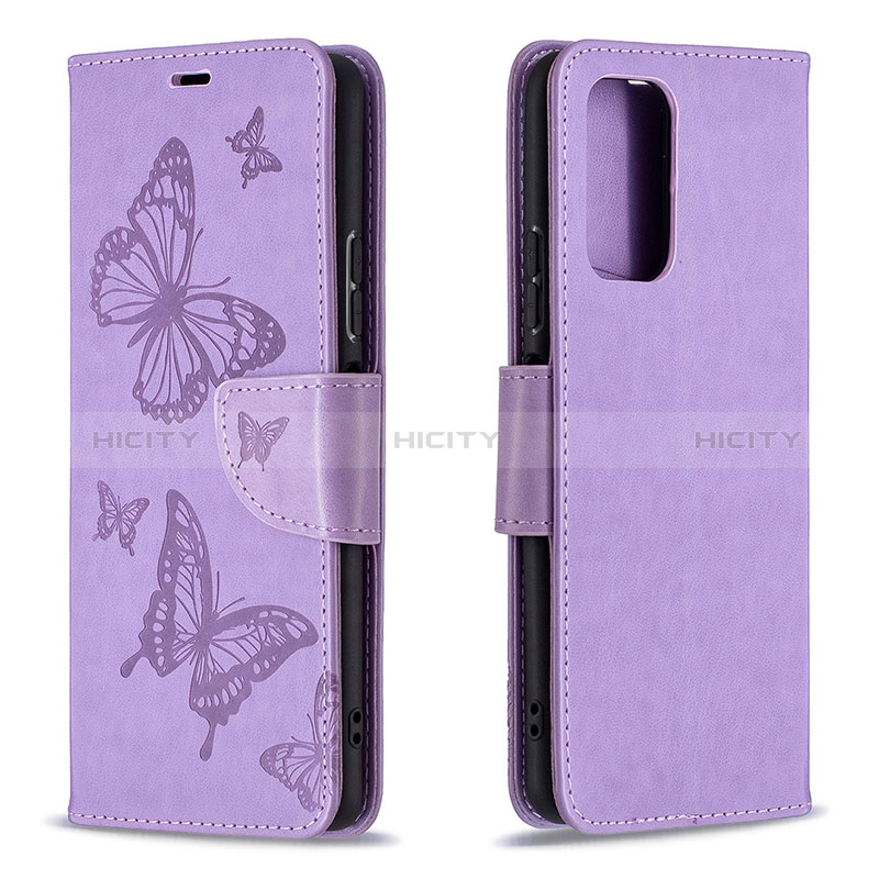 Coque Portefeuille Papillon Livre Cuir Etui Clapet B01F pour Xiaomi Redmi Note 10 Pro 4G Plus