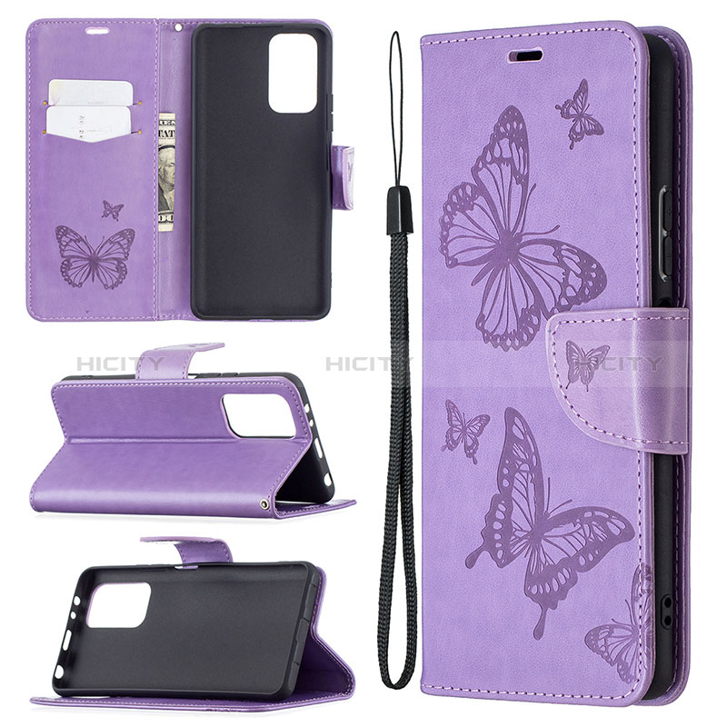 Coque Portefeuille Papillon Livre Cuir Etui Clapet B01F pour Xiaomi Redmi Note 10 Pro 4G Plus