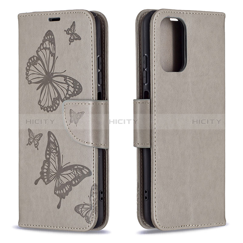 Coque Portefeuille Papillon Livre Cuir Etui Clapet B01F pour Xiaomi Redmi Note 10S 4G Plus