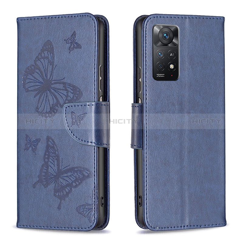 Coque Portefeuille Papillon Livre Cuir Etui Clapet B01F pour Xiaomi Redmi Note 11 Pro 5G Plus