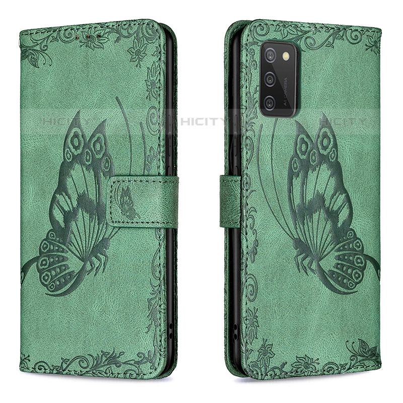 Coque Portefeuille Papillon Livre Cuir Etui Clapet B02F pour Samsung Galaxy M02s Plus