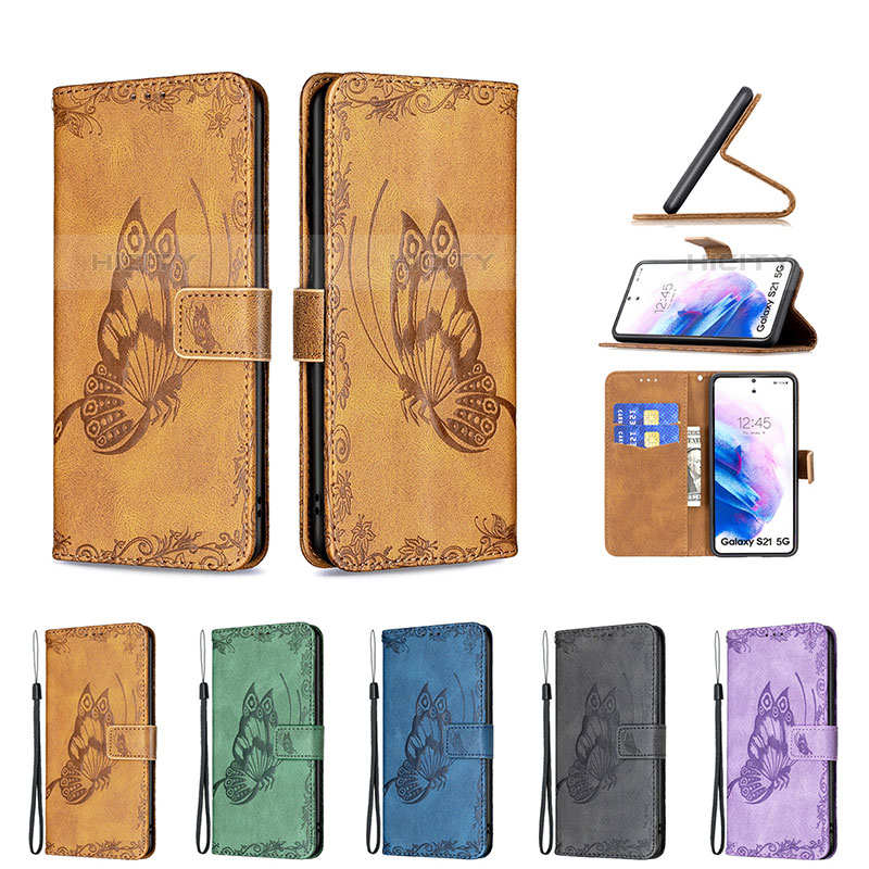 Coque Portefeuille Papillon Livre Cuir Etui Clapet B02F pour Samsung Galaxy M32 4G Plus