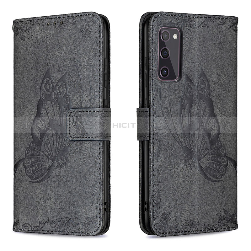 Coque Portefeuille Papillon Livre Cuir Etui Clapet B02F pour Samsung Galaxy S20 FE 4G Plus