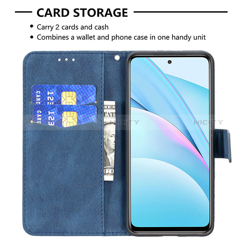 Coque Portefeuille Papillon Livre Cuir Etui Clapet B02F pour Xiaomi Mi 10i 5G Plus