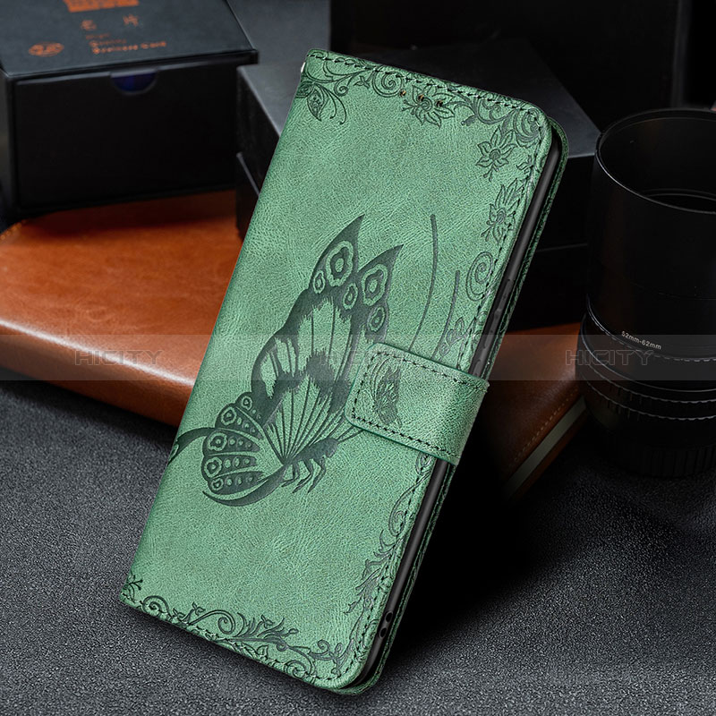 Coque Portefeuille Papillon Livre Cuir Etui Clapet B02F pour Xiaomi Redmi 9 Prime India Plus