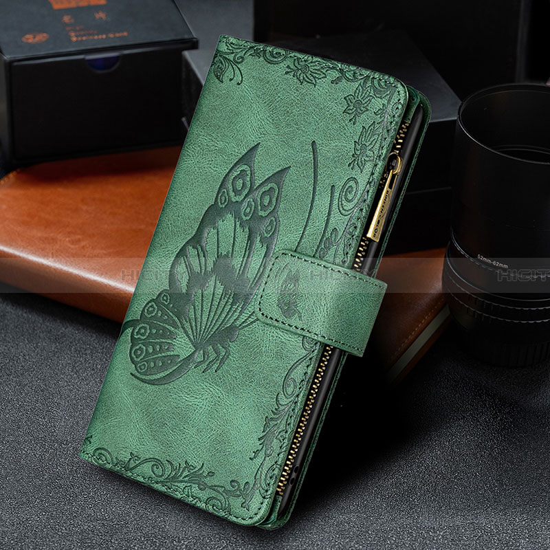 Coque Portefeuille Papillon Livre Cuir Etui Clapet B03F pour Samsung Galaxy A02 Plus