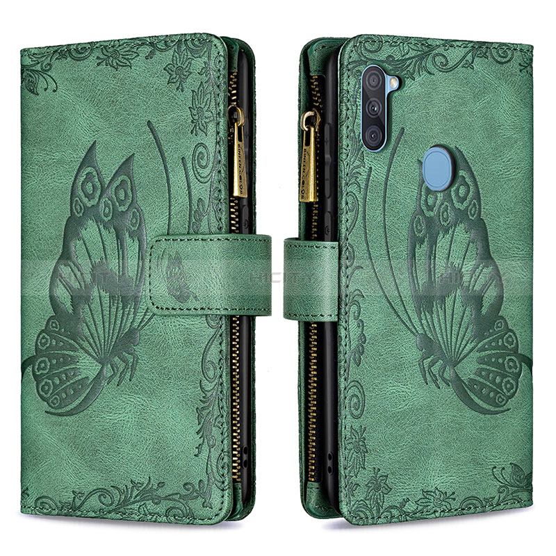 Coque Portefeuille Papillon Livre Cuir Etui Clapet B03F pour Samsung Galaxy A11 Plus