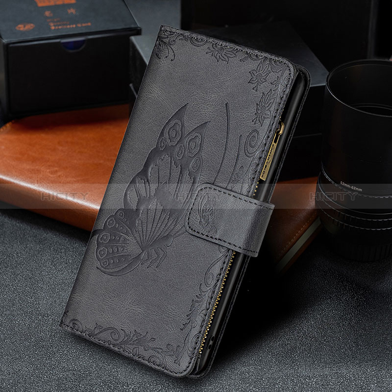 Coque Portefeuille Papillon Livre Cuir Etui Clapet B03F pour Samsung Galaxy A21 Plus