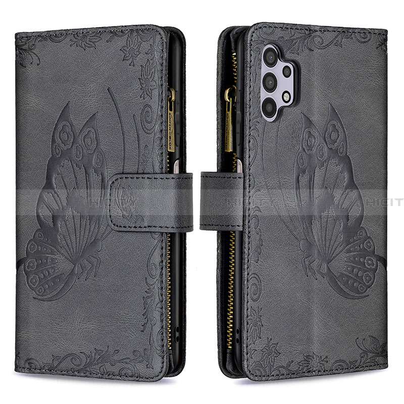 Coque Portefeuille Papillon Livre Cuir Etui Clapet B03F pour Samsung Galaxy A32 4G Plus