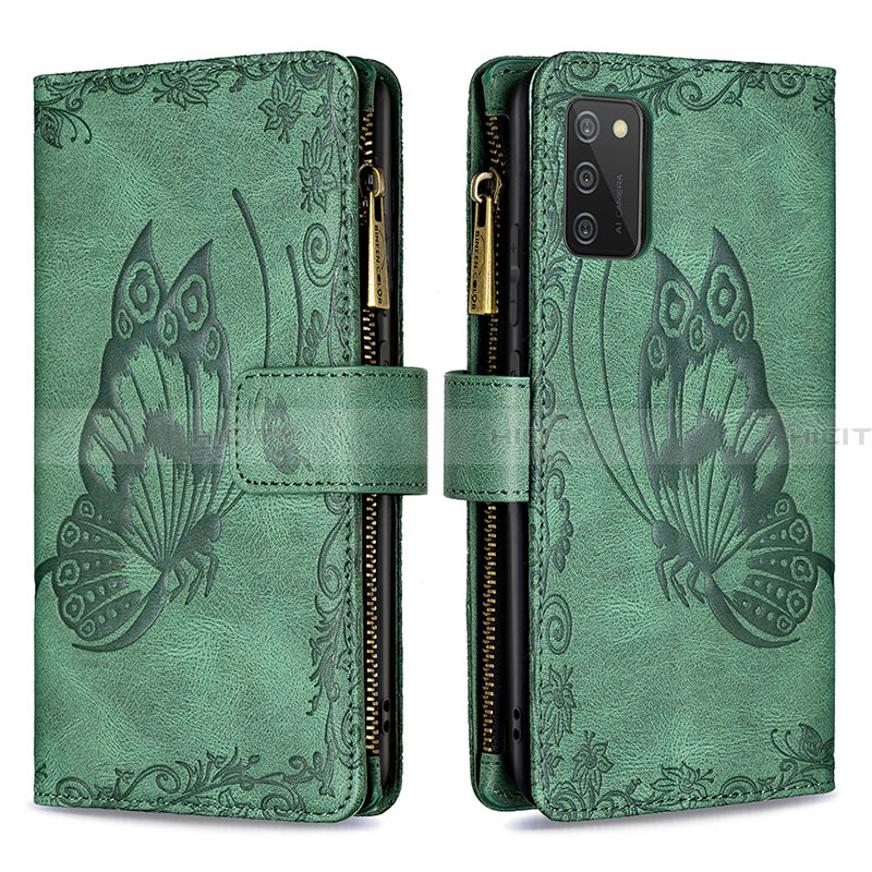 Coque Portefeuille Papillon Livre Cuir Etui Clapet B03F pour Samsung Galaxy F02S SM-E025F Plus