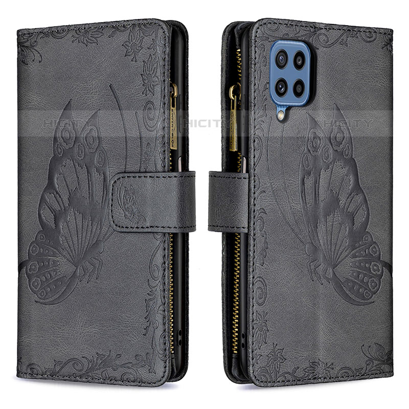 Coque Portefeuille Papillon Livre Cuir Etui Clapet B03F pour Samsung Galaxy M32 4G Plus