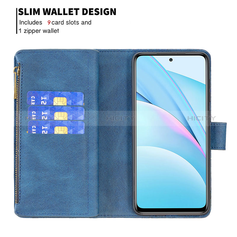 Coque Portefeuille Papillon Livre Cuir Etui Clapet B03F pour Xiaomi Mi 10T Lite 5G Plus