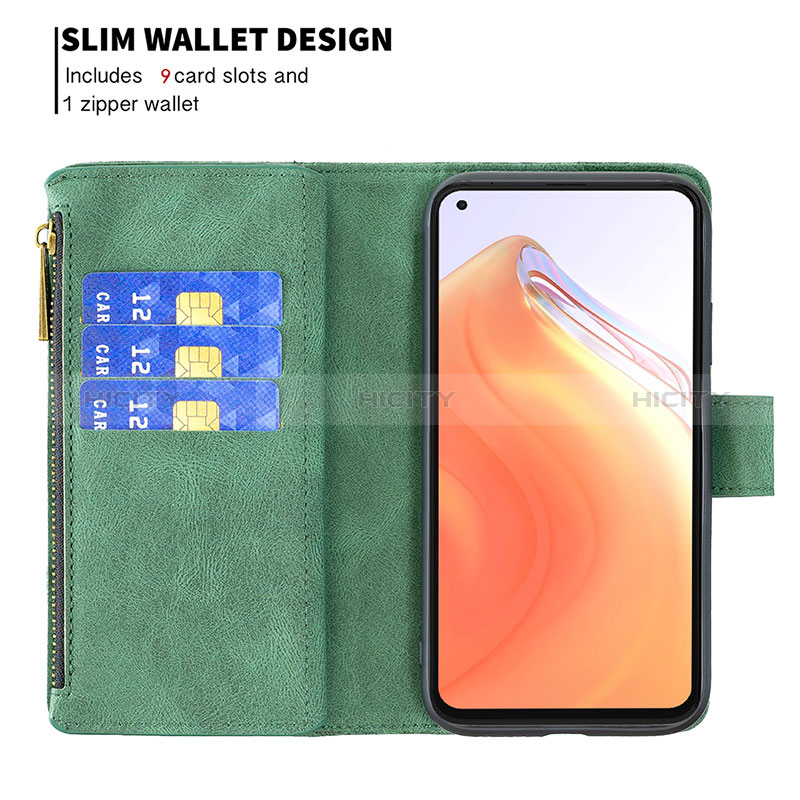 Coque Portefeuille Papillon Livre Cuir Etui Clapet B03F pour Xiaomi Mi 10T Pro 5G Plus