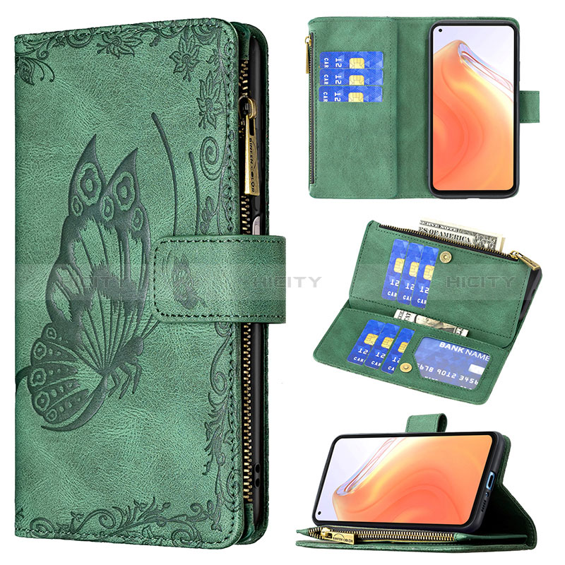 Coque Portefeuille Papillon Livre Cuir Etui Clapet B03F pour Xiaomi Mi 10T Pro 5G Plus