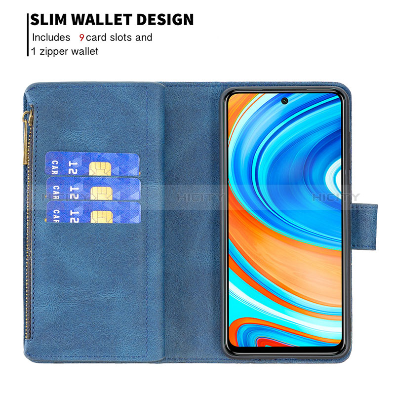 Coque Portefeuille Papillon Livre Cuir Etui Clapet B03F pour Xiaomi Poco M2 Pro Plus