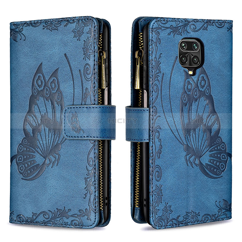 Coque Portefeuille Papillon Livre Cuir Etui Clapet B03F pour Xiaomi Poco M2 Pro Plus