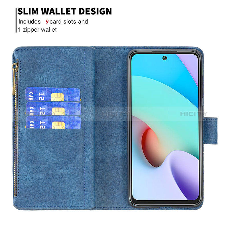 Coque Portefeuille Papillon Livre Cuir Etui Clapet B03F pour Xiaomi Redmi 10 (2022) Plus