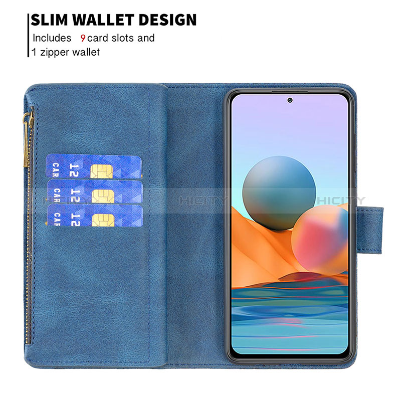 Coque Portefeuille Papillon Livre Cuir Etui Clapet B03F pour Xiaomi Redmi Note 10 Pro 4G Plus