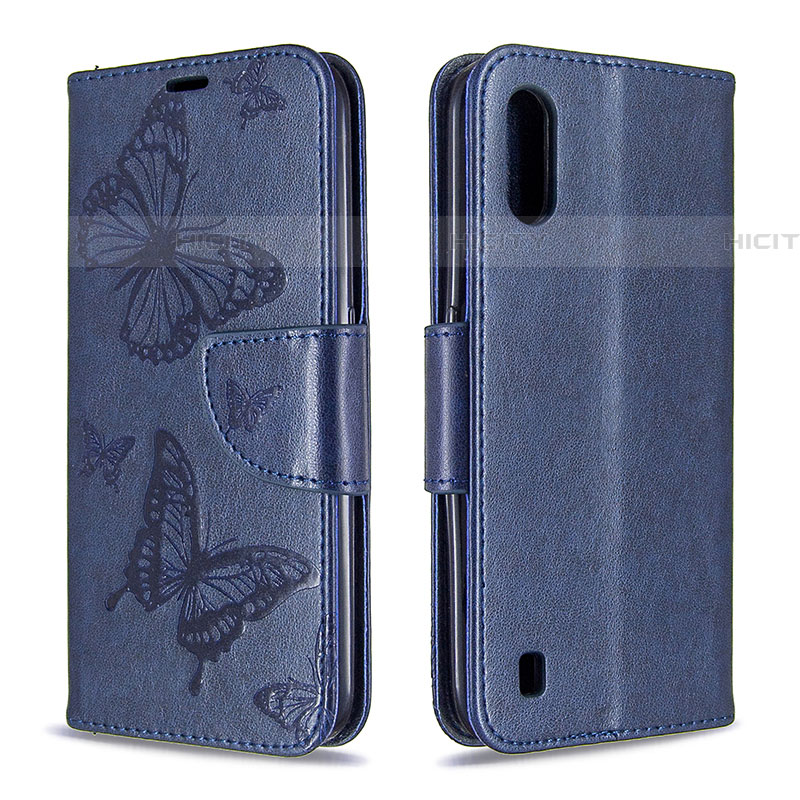 Coque Portefeuille Papillon Livre Cuir Etui Clapet B13F pour Samsung Galaxy A01 SM-A015 Plus