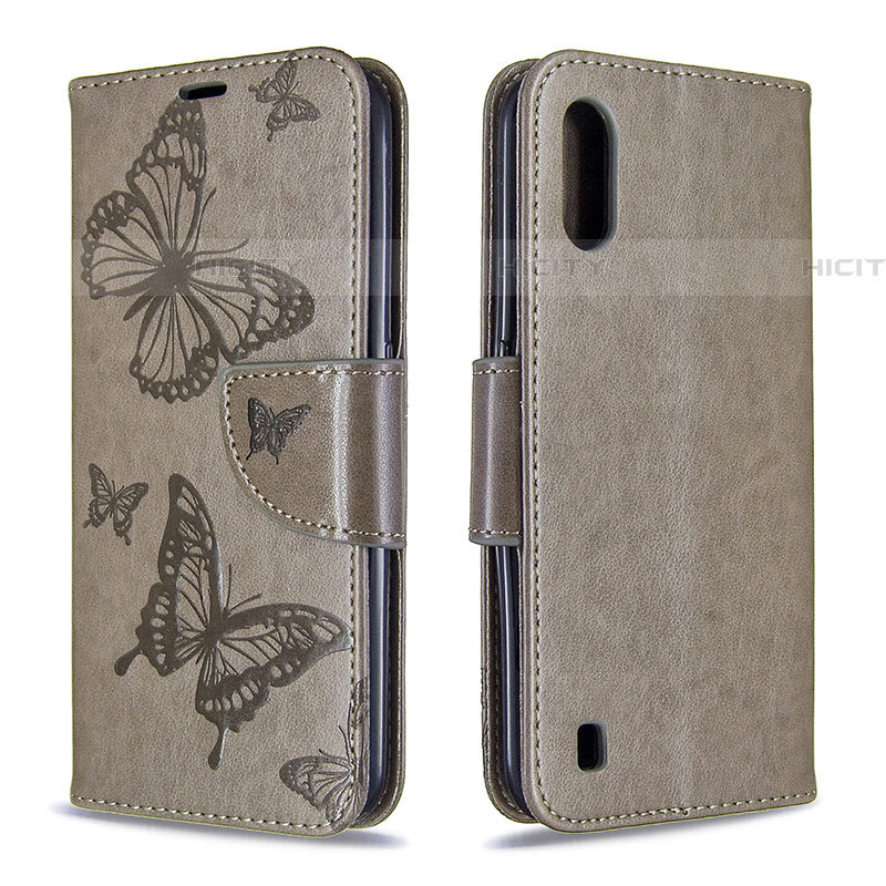 Coque Portefeuille Papillon Livre Cuir Etui Clapet B13F pour Samsung Galaxy A01 SM-A015 Plus