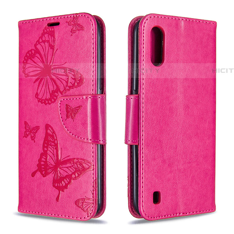 Coque Portefeuille Papillon Livre Cuir Etui Clapet B13F pour Samsung Galaxy A01 SM-A015 Plus