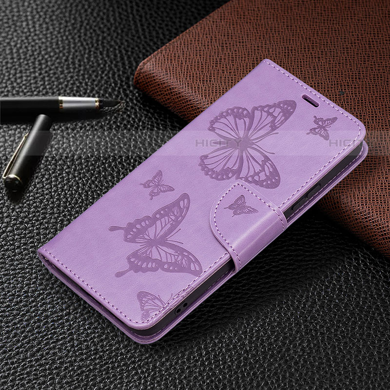 Coque Portefeuille Papillon Livre Cuir Etui Clapet B13F pour Samsung Galaxy S21 5G Plus