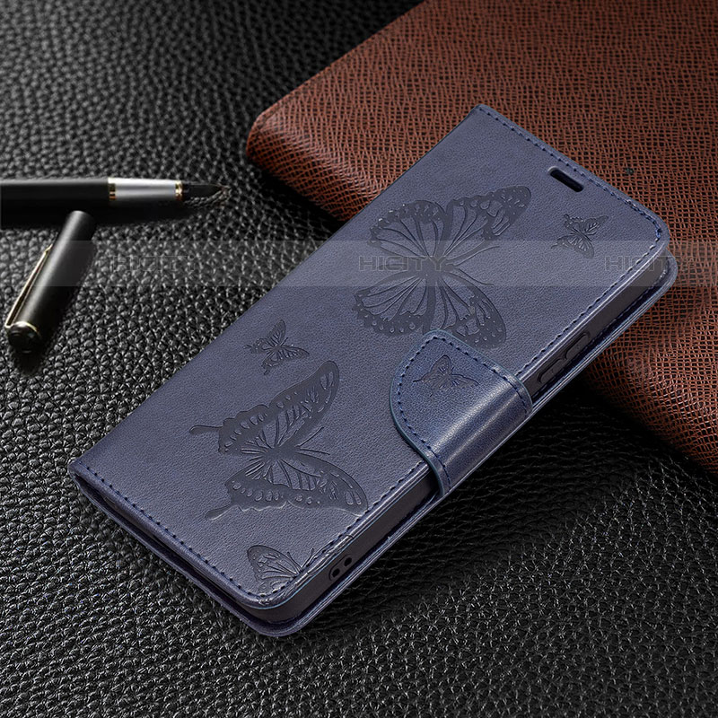 Coque Portefeuille Papillon Livre Cuir Etui Clapet B13F pour Samsung Galaxy S21 FE 5G Plus