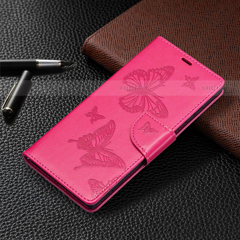 Coque Portefeuille Papillon Livre Cuir Etui Clapet B13F pour Samsung Galaxy S22 Ultra 5G Plus