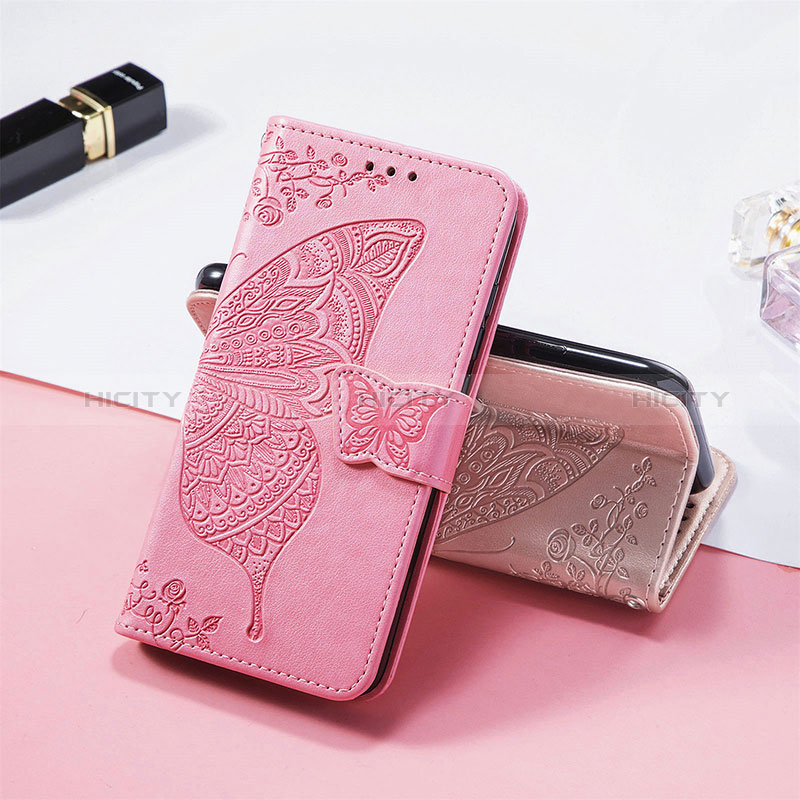 Coque Portefeuille Papillon Livre Cuir Etui Clapet L01 pour Xiaomi Redmi 12C 4G Plus