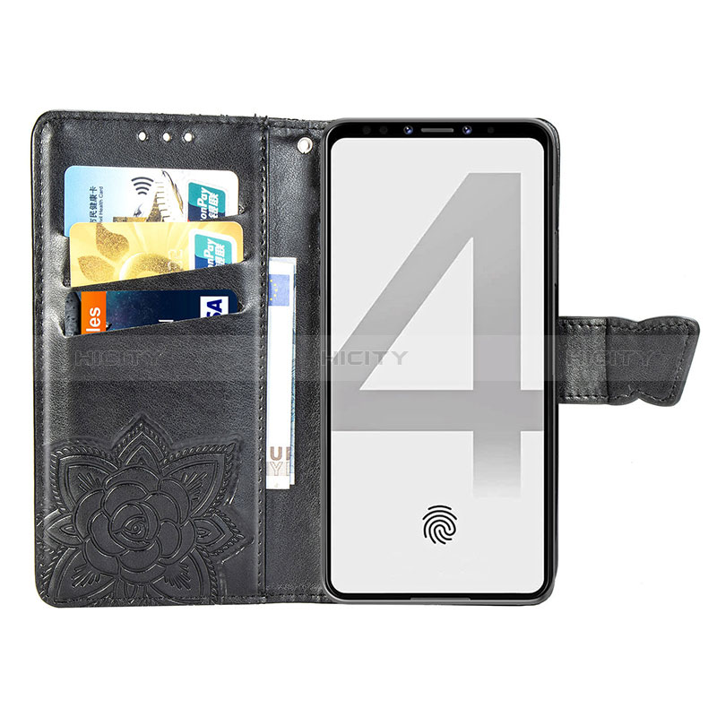 Coque Portefeuille Papillon Livre Cuir Etui Clapet pour Google Pixel 4 Plus