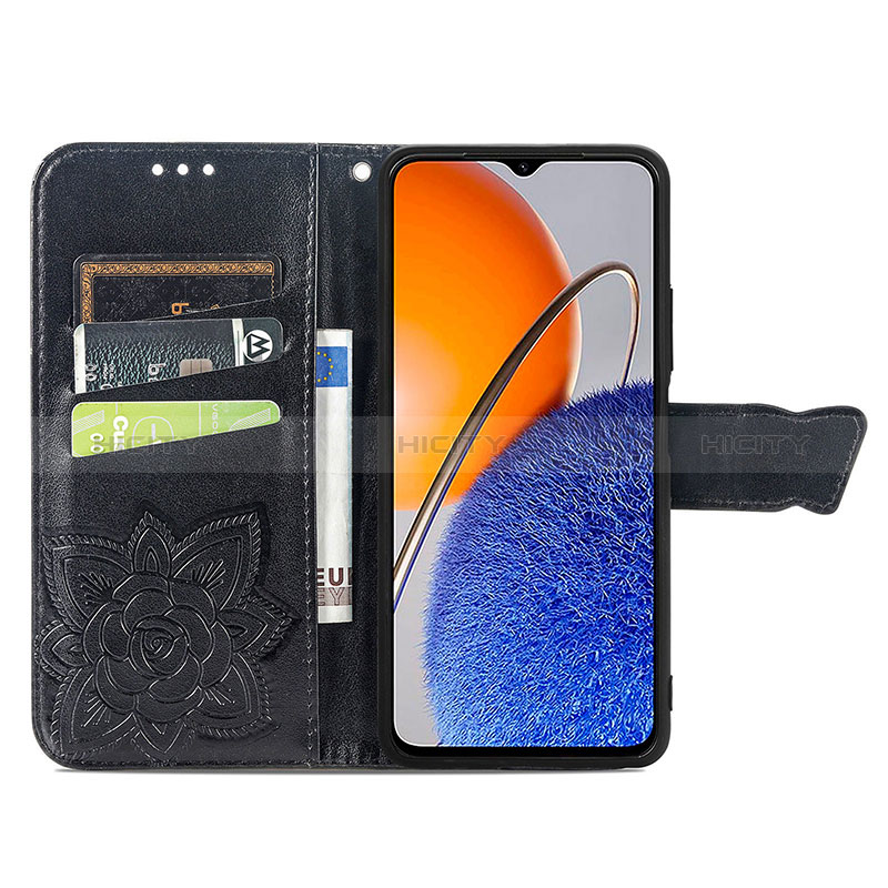 Coque Portefeuille Papillon Livre Cuir Etui Clapet pour Huawei Enjoy 50z Plus