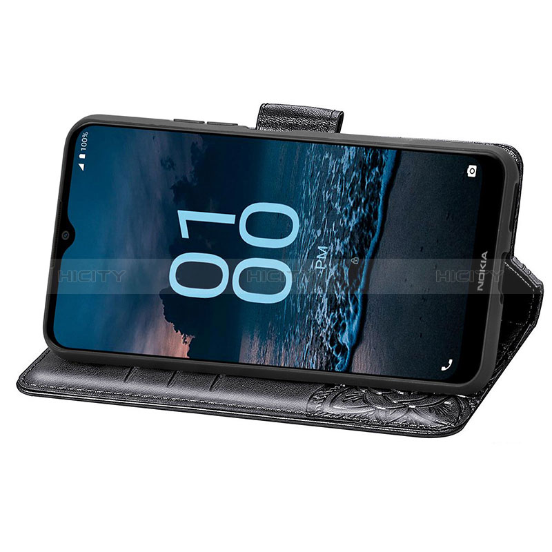 Coque Portefeuille Papillon Livre Cuir Etui Clapet pour Nokia G100 Plus