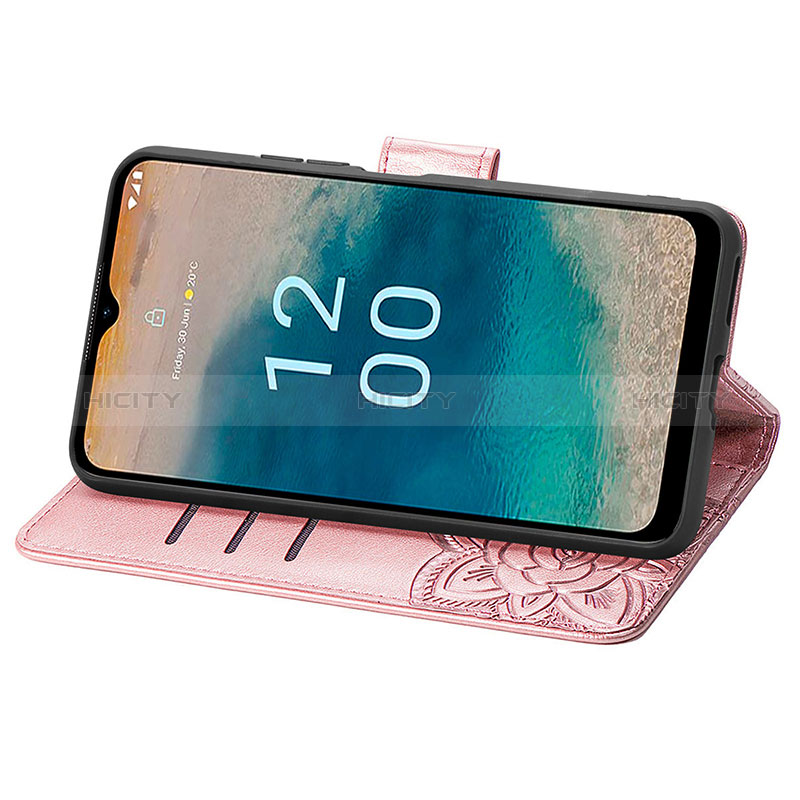 Coque Portefeuille Papillon Livre Cuir Etui Clapet pour Nokia G22 Plus