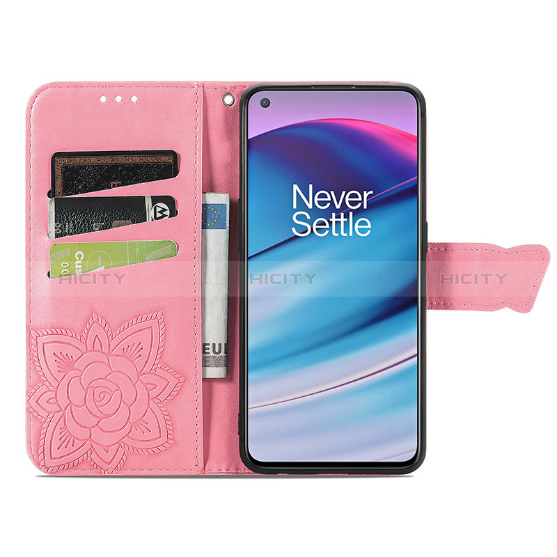 Coque Portefeuille Papillon Livre Cuir Etui Clapet pour OnePlus Nord CE 5G Plus